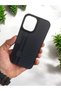 iPhone 16 Compatible Case Carbon Look Silicone Cover - 3