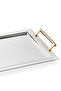 Avons Tea and Serving Tray (Gold) Steel - 3