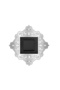 Single Silver Plexi Standard Pyrex Frame Single Silver Socket Holder