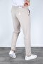 Pants Fabric Pants Regular Cut Waist Elastic - 7