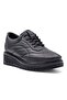 7667 Women's Khaki Leather Comfort Shoes - 3