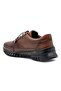 9407 Women's Khaki Leather Comfort Shoes - 4