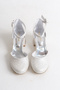Mother-Of-Pearl Flower Pattern Evening Dress Girls' Heeled Shoes - 5