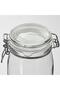 Vacuum Lid Glass Jar Transparent 2 Liter Jar with Seal - 5