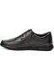 2666 Men's Khaki Leather Comfort Shoes - 2