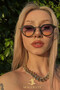 Bumble Unisex Smoked Gradient Metal Luxury Sunglasses