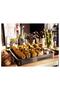 Metal Oven Dish, Stainless Steel 32X40 cm Oven-Bbq Roast Dish - 6