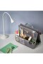 Children's Accessory Bag, Gray-Green MeridianDukkan 32x26 cm Table Top Organizer Portable Activity - 5