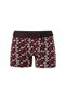 Men's 5-Piece Mixed Patterned Cotton Combed Cotton Boxers with Elastic Waist - 4