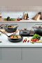 Festa Granite Cookware Set 7 Pieces-Smoked