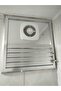 Glowing Chrome Bathroom Ventilator with Fan Aluminum 40X50 cm Dish 145 M3 - 3