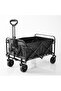 Collapsible Folding Wagon, Large Capacity, Heavy Duty, Portable, for Sports, Shopping, Camping - 2