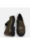 Large size women's genuine leather loafer khaki 41-42-43-44 - 4