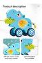 Pull String Animal Car Toy - 4