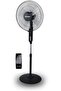 SF-8027SR Stand Fan – [Black] 16 in. Floor Fan with Remote Control, 3 Speed Switch, Auto W - 2