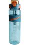 Sports Water Bottle - 1000ml Leak Proof Gym Bottle, BPA Free, Food Grade Plastic and Silicone