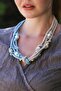 Cord Pearl Knot Design Necklace - 2