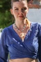 Pearl Chain Marine Design Necklace - 3