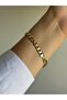 Steel Gold Gourmet Model Chain Elis Bracelet -Does Not Tarnish- - 3