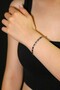 Steel Silver Color Stainless Bracelet: Curved and Minimal Elegance Unisex - 3