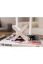 White Marble Book Holder • Natural Stone • 100% Handcrafted • Decorative Object • Modern Home Accessory - 8
