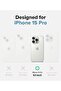 iPhone 15 Pro Case Cover |Onyx Design Series |Blue Brush - 3
