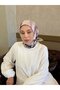 وشاح من نسيج التويل بنمط شبكي - 3