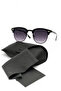 Unisex Sunglasses Bone Metal