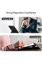 iPad 10th Gen 2022 10.9'' Magnetic Smart Stand Case Slim Matte Back Cover Dark Green - 5