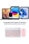 Ultra-Slim Bluetooth Keyboard and Mouse Combo, Rechargeable Portable Wireless Keyboard Mouse - 5