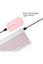Ultra-Slim Bluetooth Keyboard and Mouse Combo, Rechargeable Portable Wireless Keyboard Mouse - 7