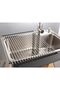 Kitchen Sink Drainer Rack Foldable Over the Sink Vegetable Dish Drainer [Foldable Drying Rac - 3