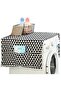 Fridge Dust-Proof Cotton Cover |Black Pattern - 3
