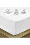 Supersoft 1 Piece Fitted Sheet 180x200+30cm King Size Bed Sheet Deep Pocket Design for Secure Fit - 3