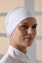 Breathable Tulle Seamless Lycra Viscose Women's Hijab Bonnet White - 3