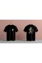 Tolga Turan Special Turkistan Series Cotton Printed Black T-Shirt Models