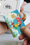 Ponyo Gake No Ue No Ponyo Card Covering Sticker 8 Pieces - 3