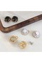 Waist Adjuster for Loose Pants, Floral Waist Belt Buckle Pants Waist Narrowing Apparatus Brooch - 6