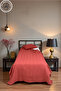 “%100 Cotton Single Pique Set with Border (Pique-160X230, Pillowcase-50*70) Soft & Breathable - 4