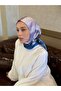 وشاح من نسيج التويل بنمط شبكي