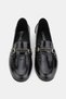 WOMEN'S BLACK Patent Leather GENUINE NATURAL LEATHER NUMBER 36-41 BUCKLE SHOES - 4