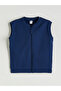 Lcw Kids Indigo College Collar Boy's Vest