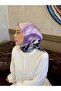 وشاح من نسيج التويل بنمط شبكي - 3