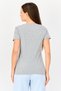 Rosaline x Women 2 Pieces Crew Neck Graphic Print Short Sleeve Sleepwear Top, Multicolor - 6