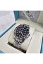 Men's watch from the Benon brand with a silver strap