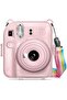 Transparent Hard Camera Case for Fujifilm Instax Mini 12 Instant Camera Cover with Adjustabl - 2