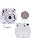 Case for Fujifilm Instax Mini 11/12 Case PU Leather Instant Camera Cover with Adjustable Str - 6