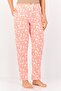 Women Allover Print Drawstring Sleepwear Pants, Multicolor