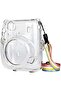 Transparent Hard Camera Case for Fujifilm Instax Mini 11 Instant Camera Cover with Adjustabl - 5