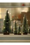 1 Piece Lighted Mini Snowy Christmas Tree Decoration Pine Tree - 2